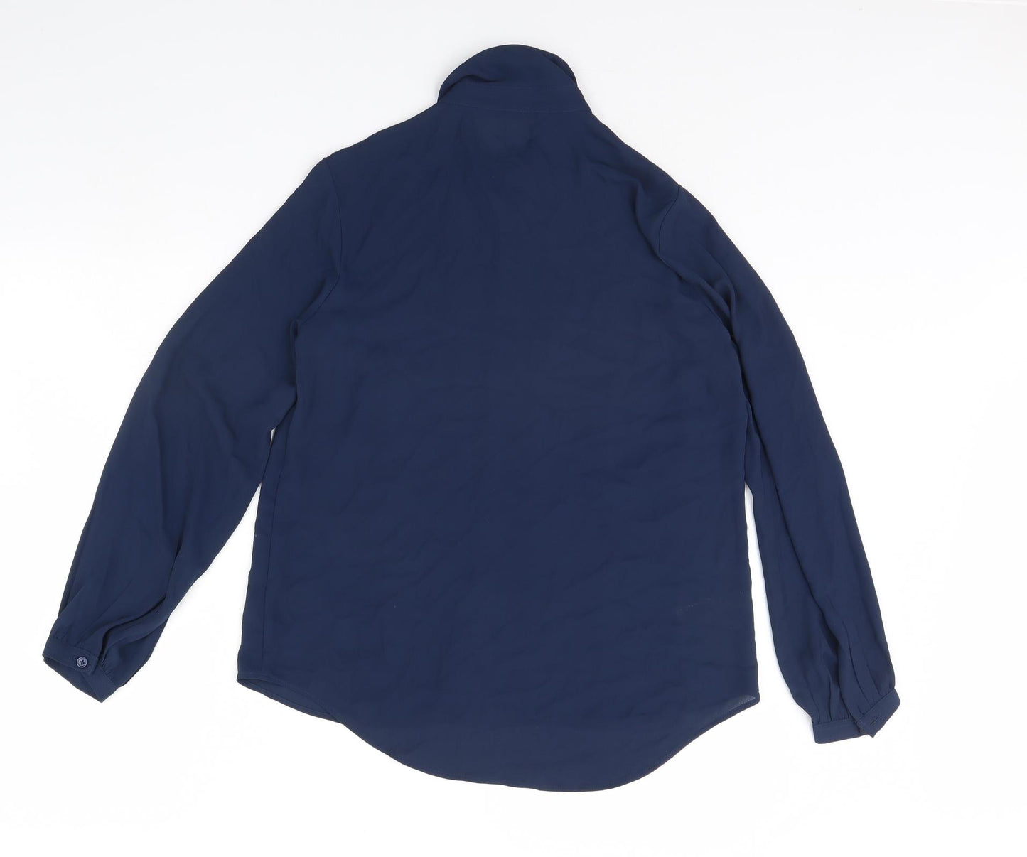 TU Womens Blue   Basic Button-Up Size 10