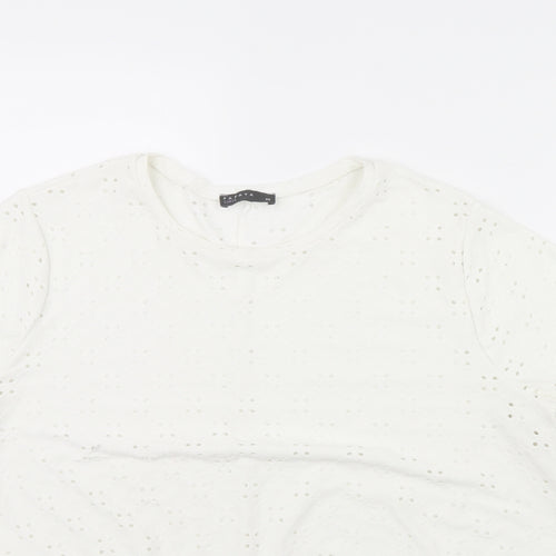 Papaya Womens White   Basic Blouse Size 20
