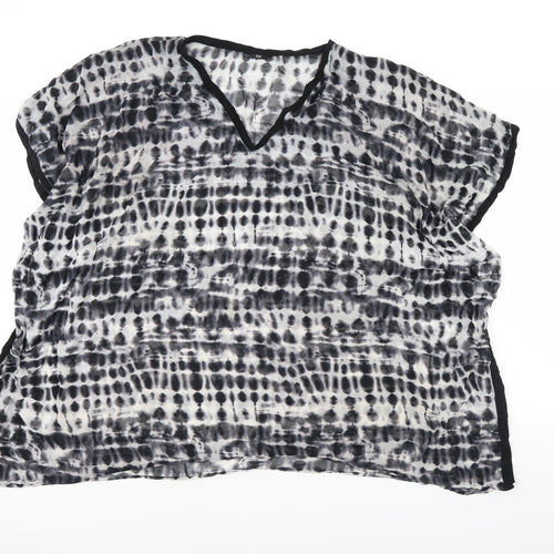F&F Womens Black   Basic Blouse Size L