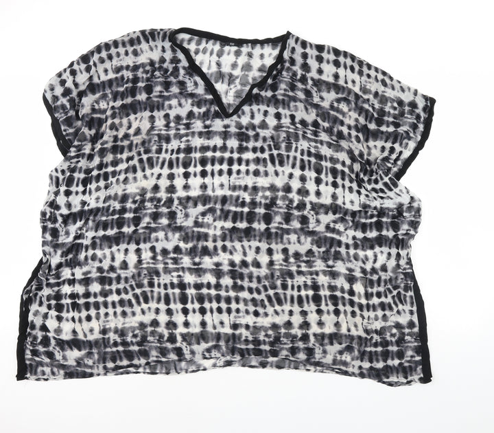 F&F Womens Black   Basic Blouse Size L