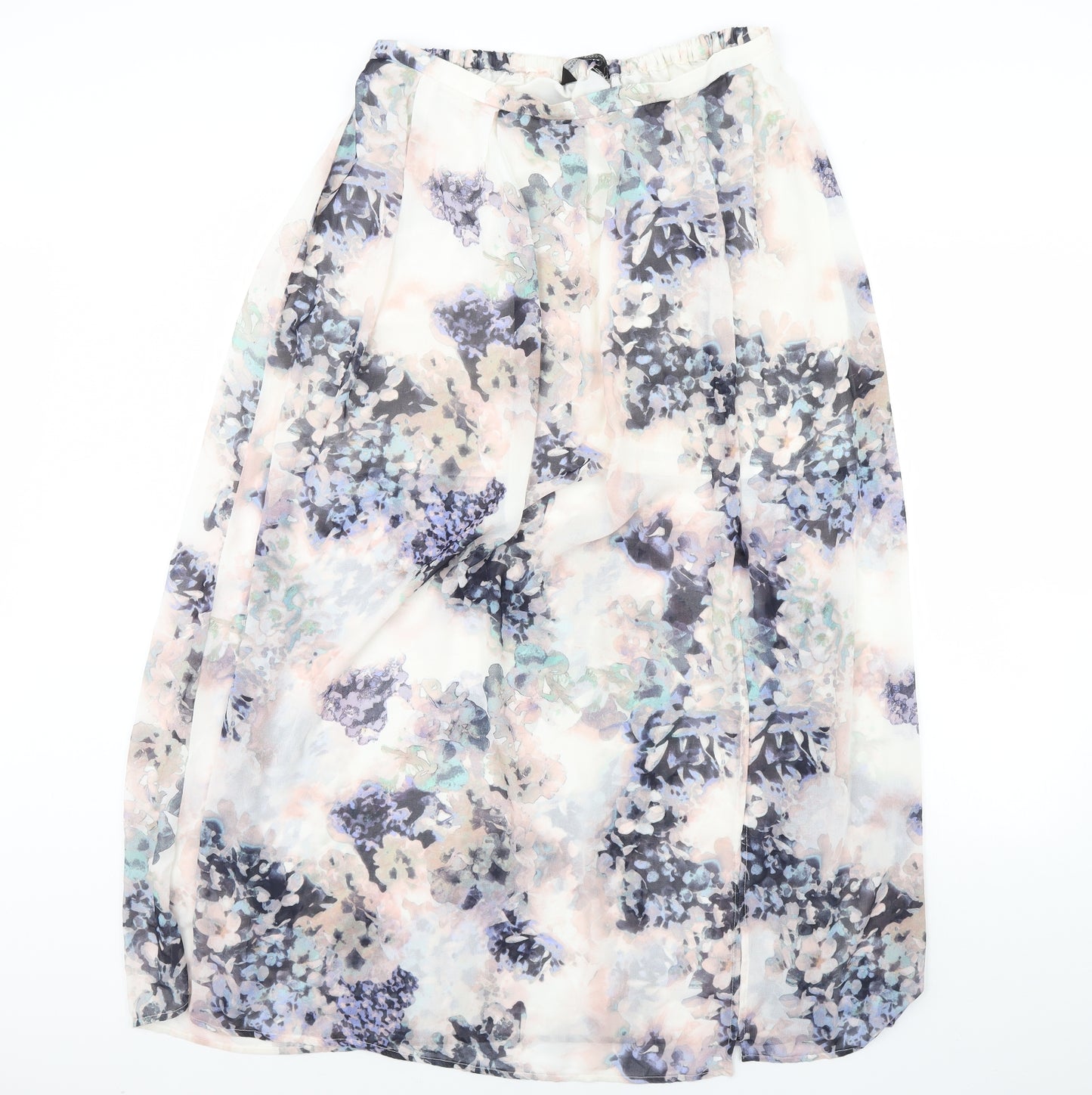 Dorothy Perkins Womens Multicoloured Floral  Flare Skirt Size 14