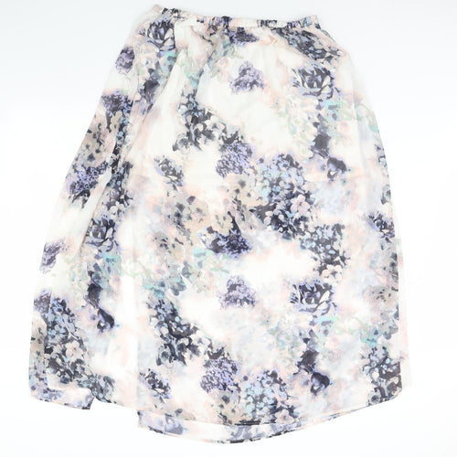 Dorothy Perkins Womens Multicoloured Floral  Flare Skirt Size 14