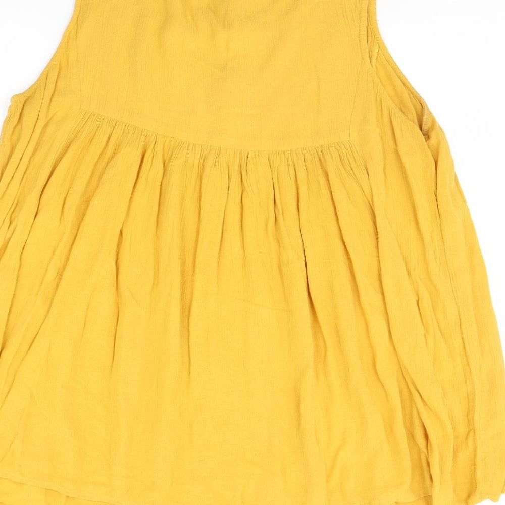 F&F Womens Yellow   Basic Blouse Size 20