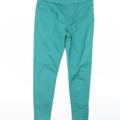 M&S Womens Green   Jegging Jeans Size 36 in L29 in