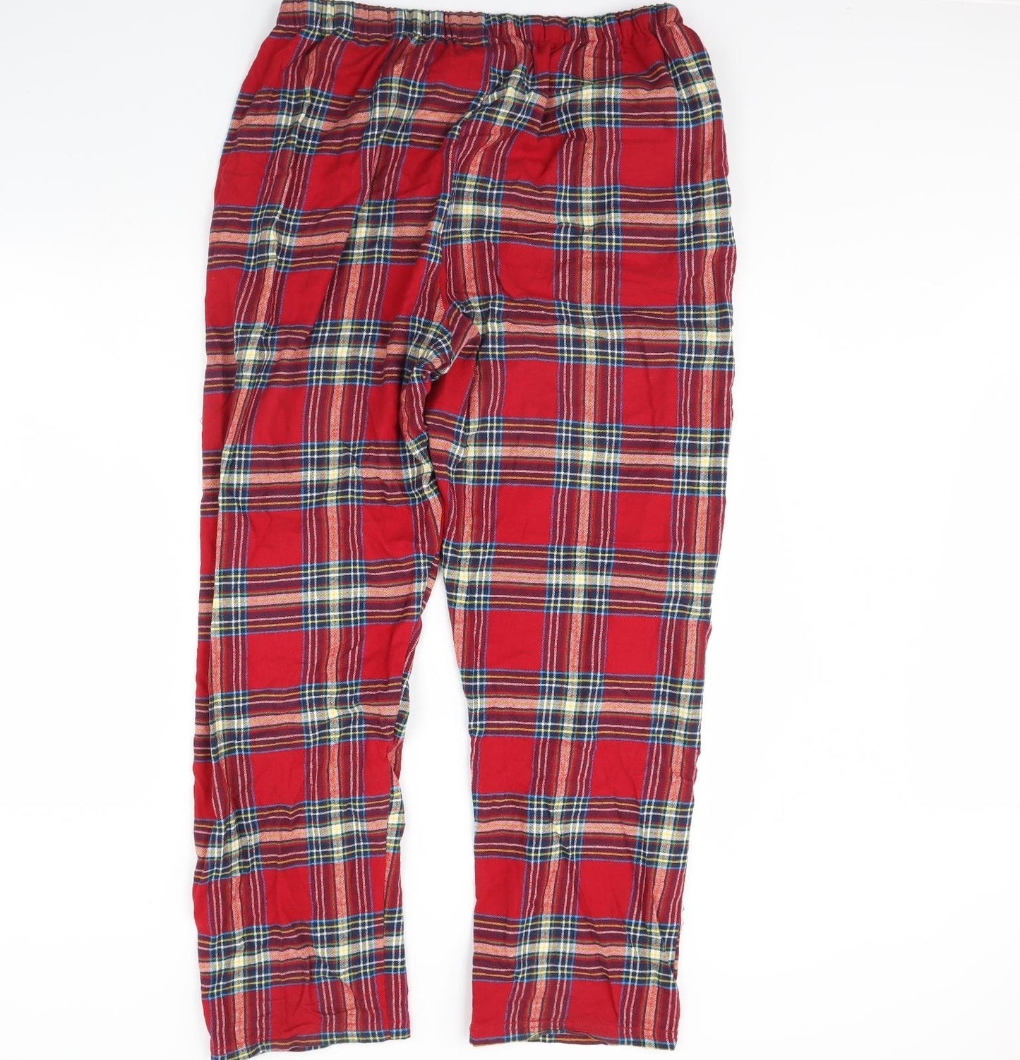 PJ Collections Mens Red Check   Pyjama Pants Size XL