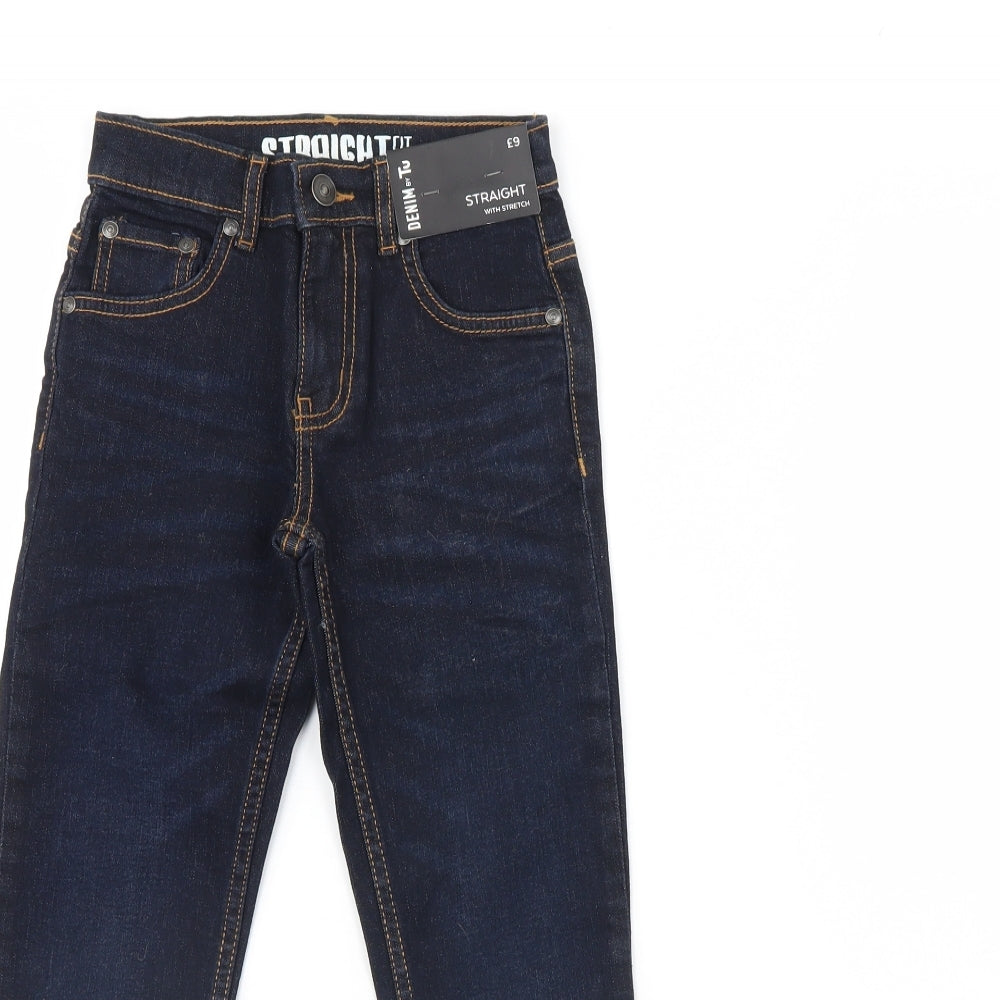 TU Girls Blue  Denim Skinny Jeans Size 6 Years