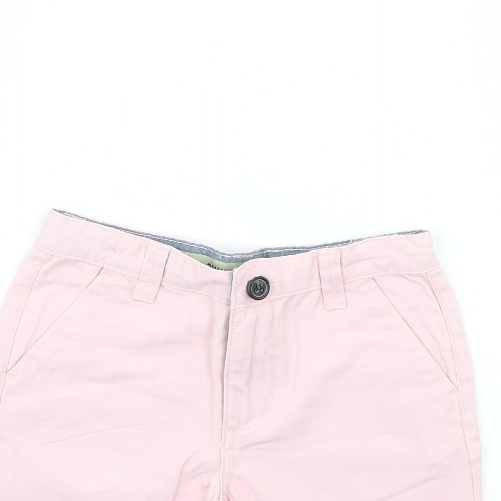 Denim & Co. Boys Pink   Chino Shorts Size 5 Years