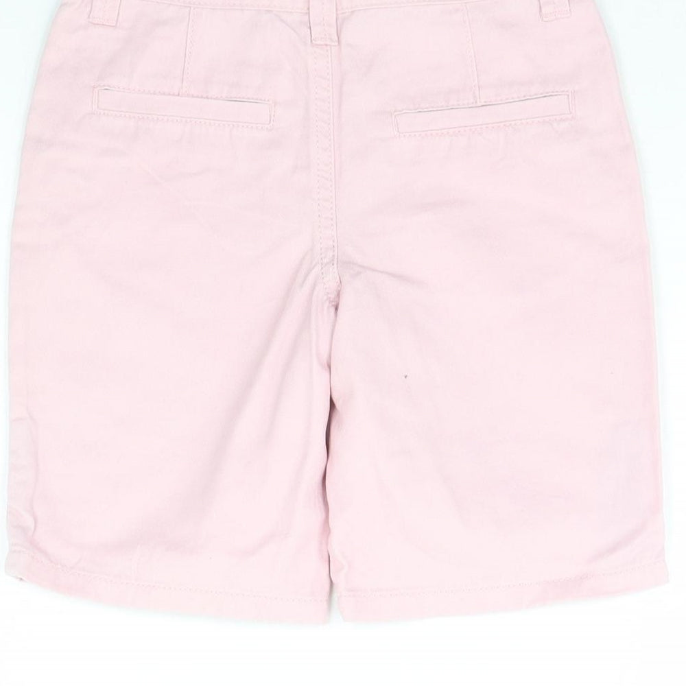 Denim & Co. Boys Pink   Chino Shorts Size 5 Years