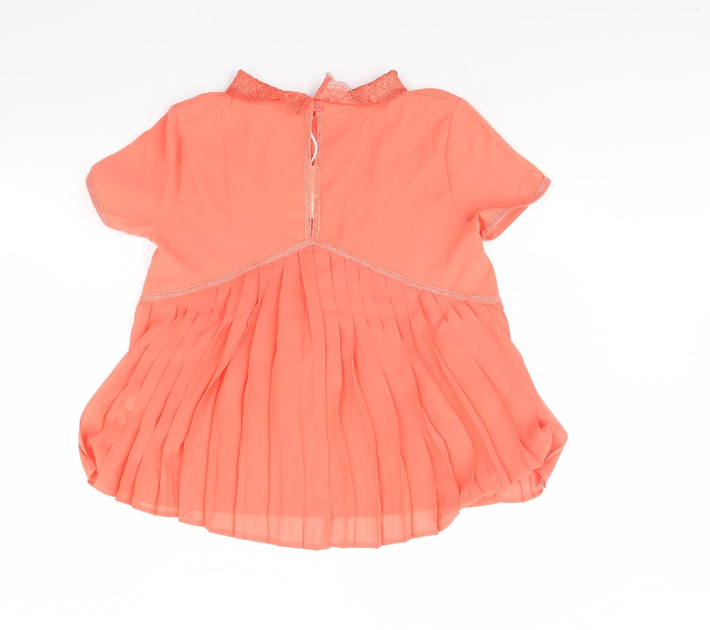 Grace & Mila Womens Orange   Basic Blouse Size M