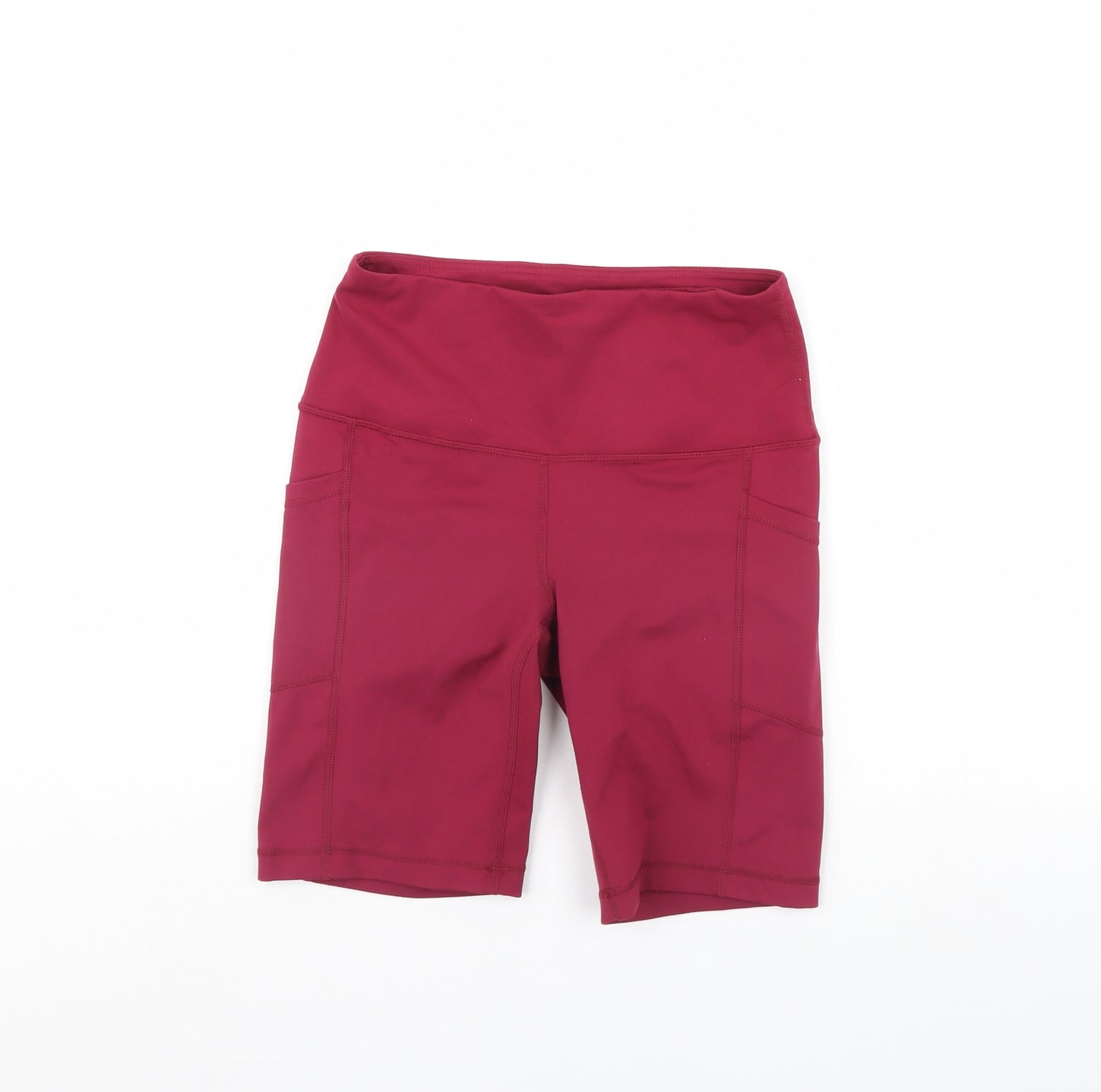 Yogalicious Womens Purple   Compression Shorts Size S