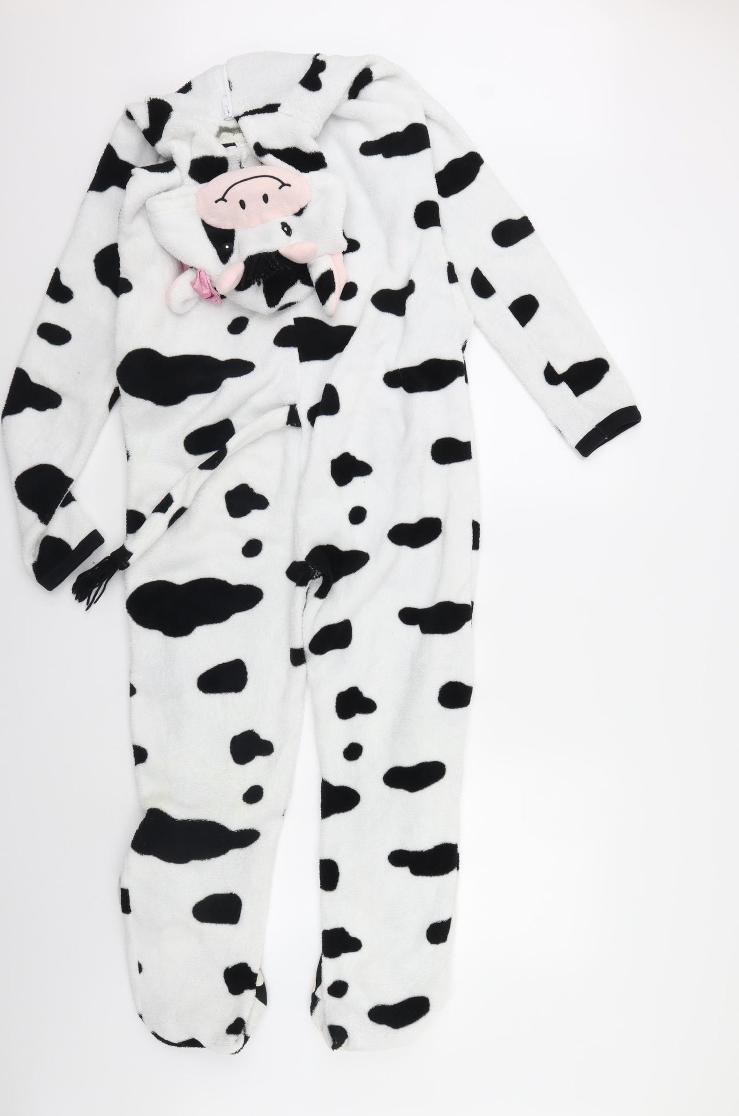 Love to Lounge Womens White Animal Print  Cami One Piece Size XS  - Cow