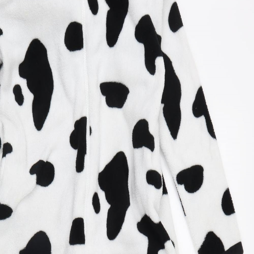 Love to Lounge Womens White Animal Print  Cami One Piece Size XS  - Cow
