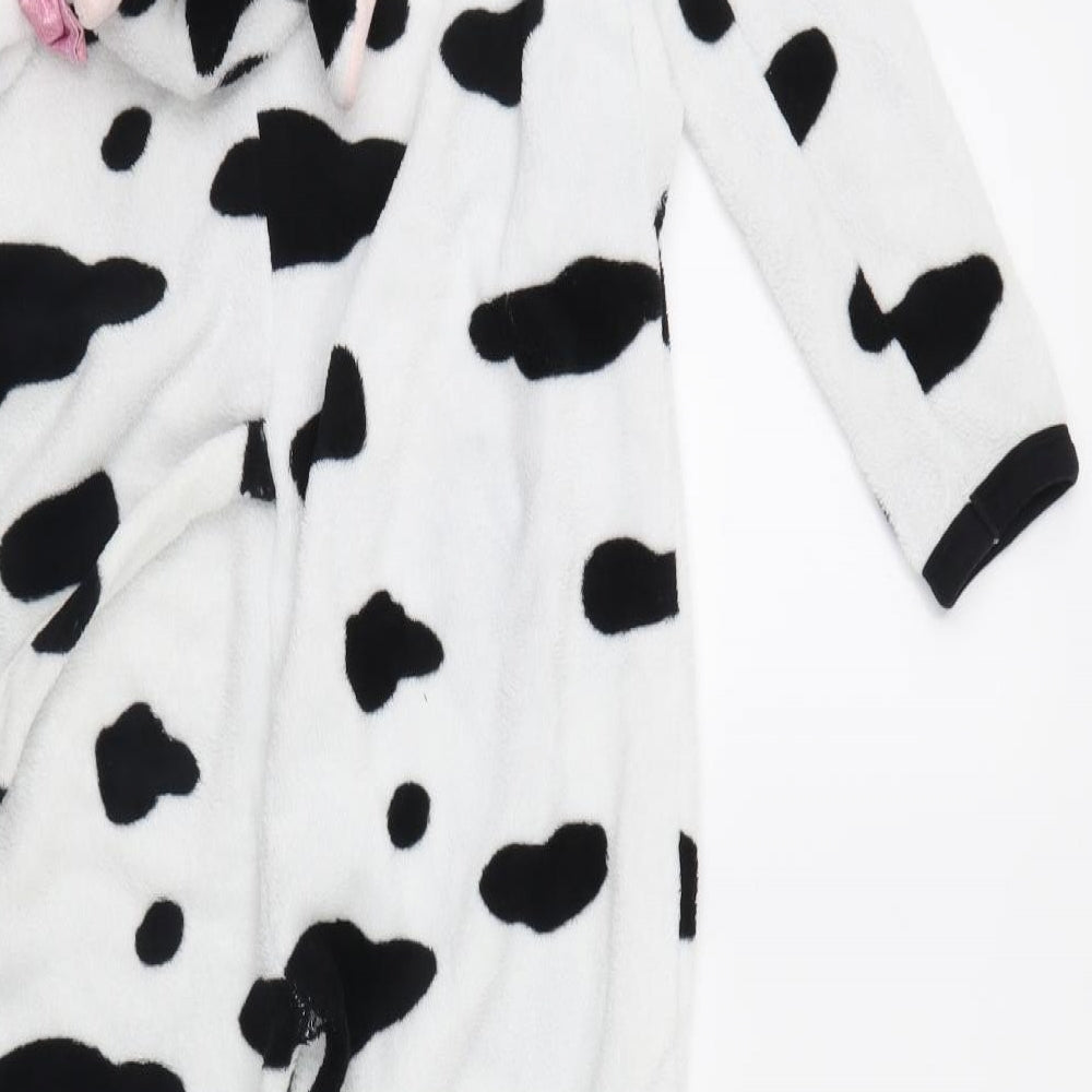 Love to Lounge Womens White Animal Print  Cami One Piece Size XS  - Cow