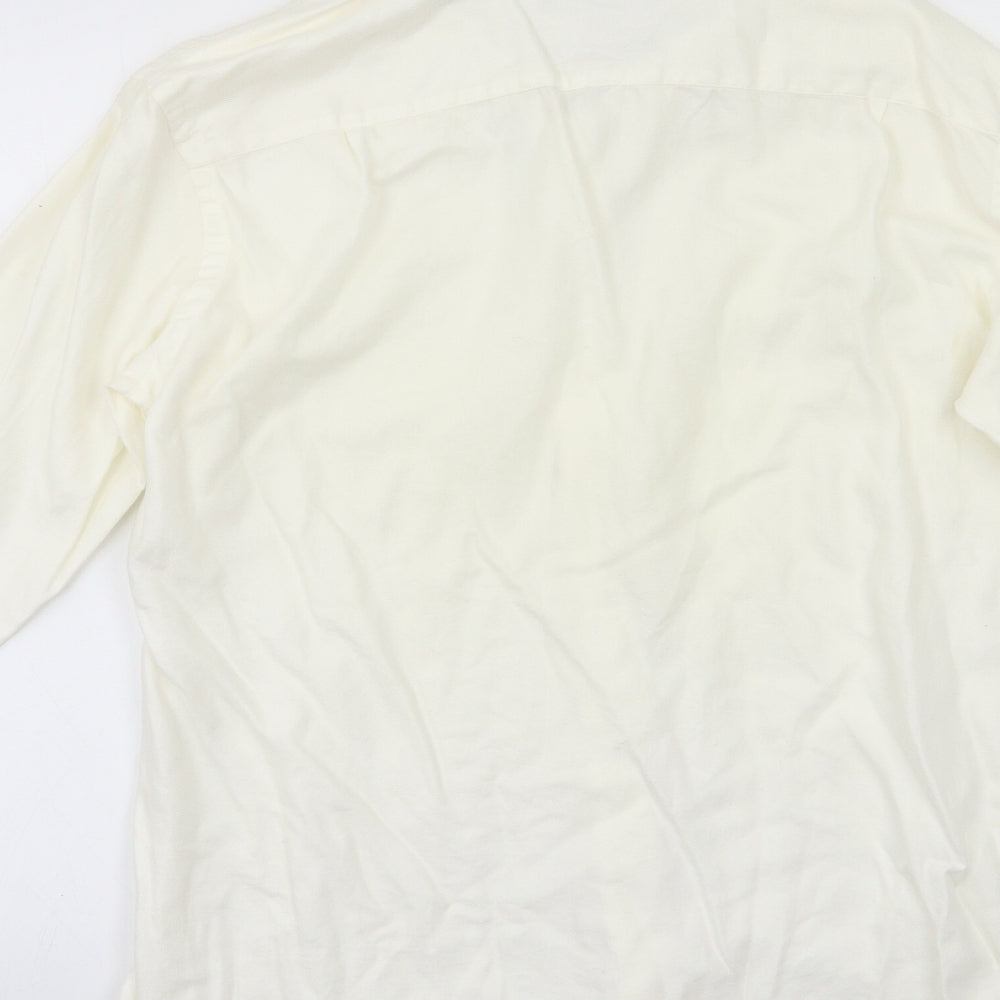 NEXT Mens White    Button-Up Size S