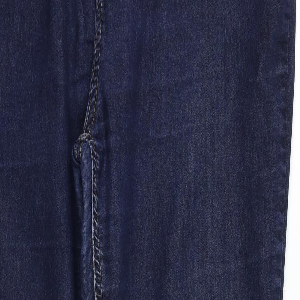 Wallis Womens Blue   Straight Jeans Size 16 L26 in