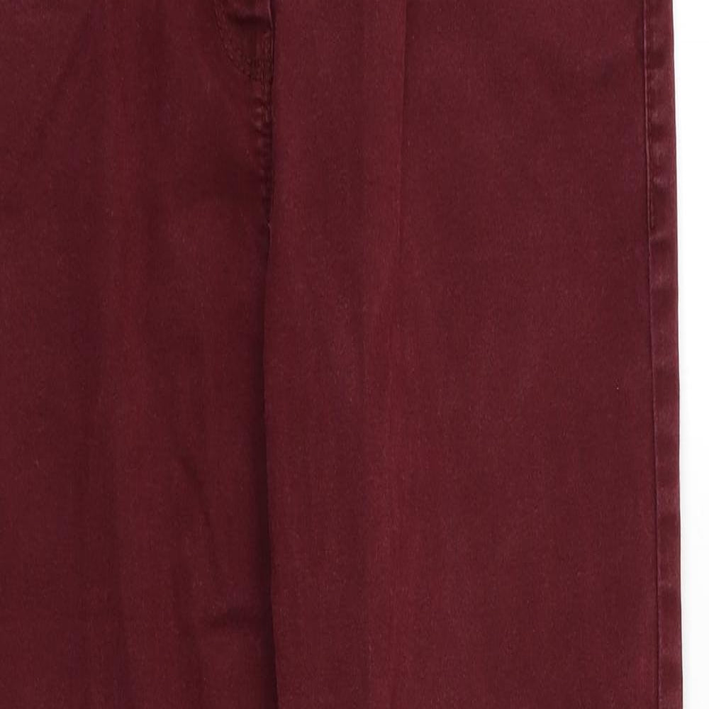 George Womens Purple   Straight Jeans Size 12 L26 in