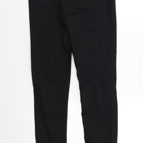 H&M Womens Black   Skinny Jeans Size 8 L28 in