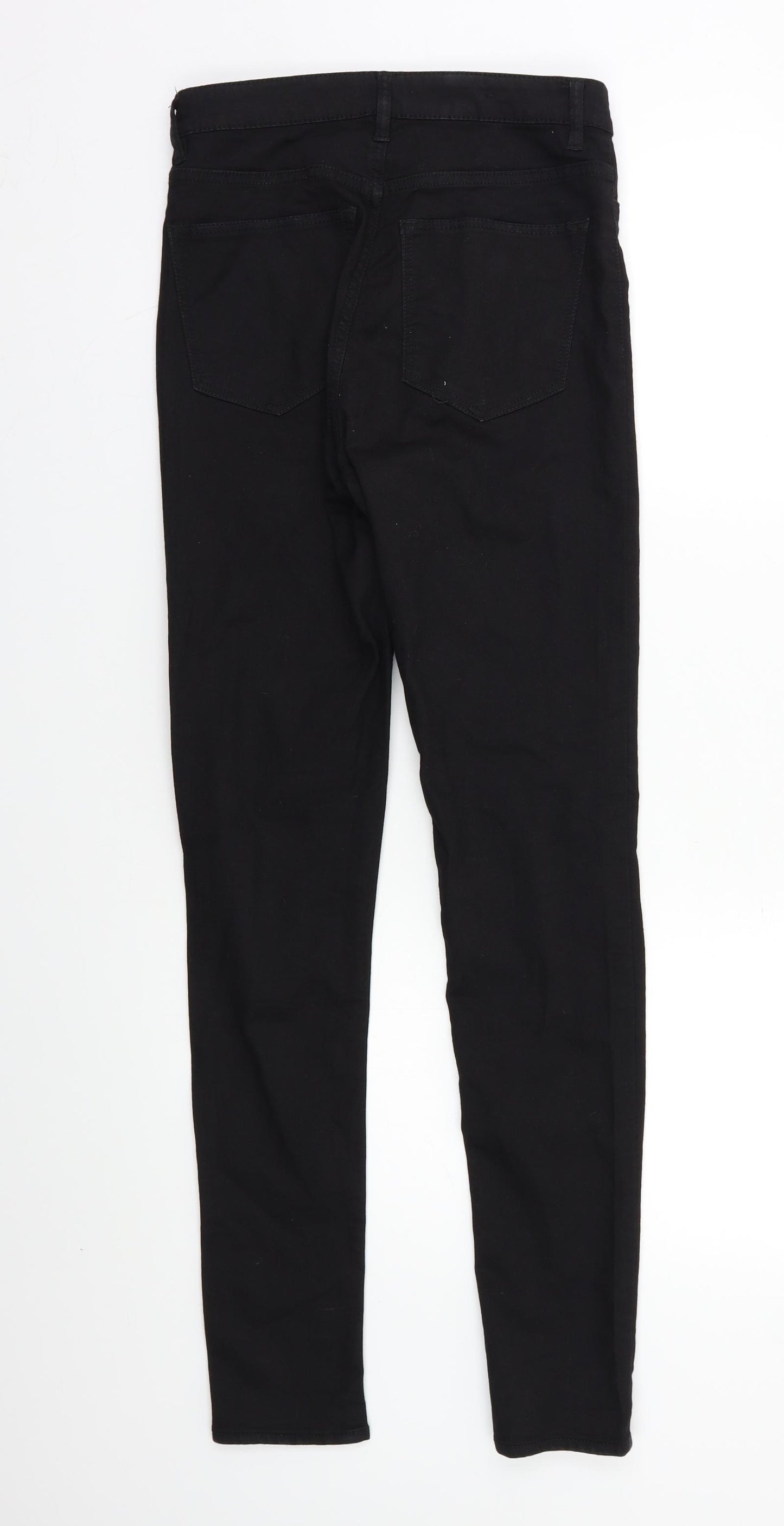 H&M Womens Black   Skinny Jeans Size 8 L28 in