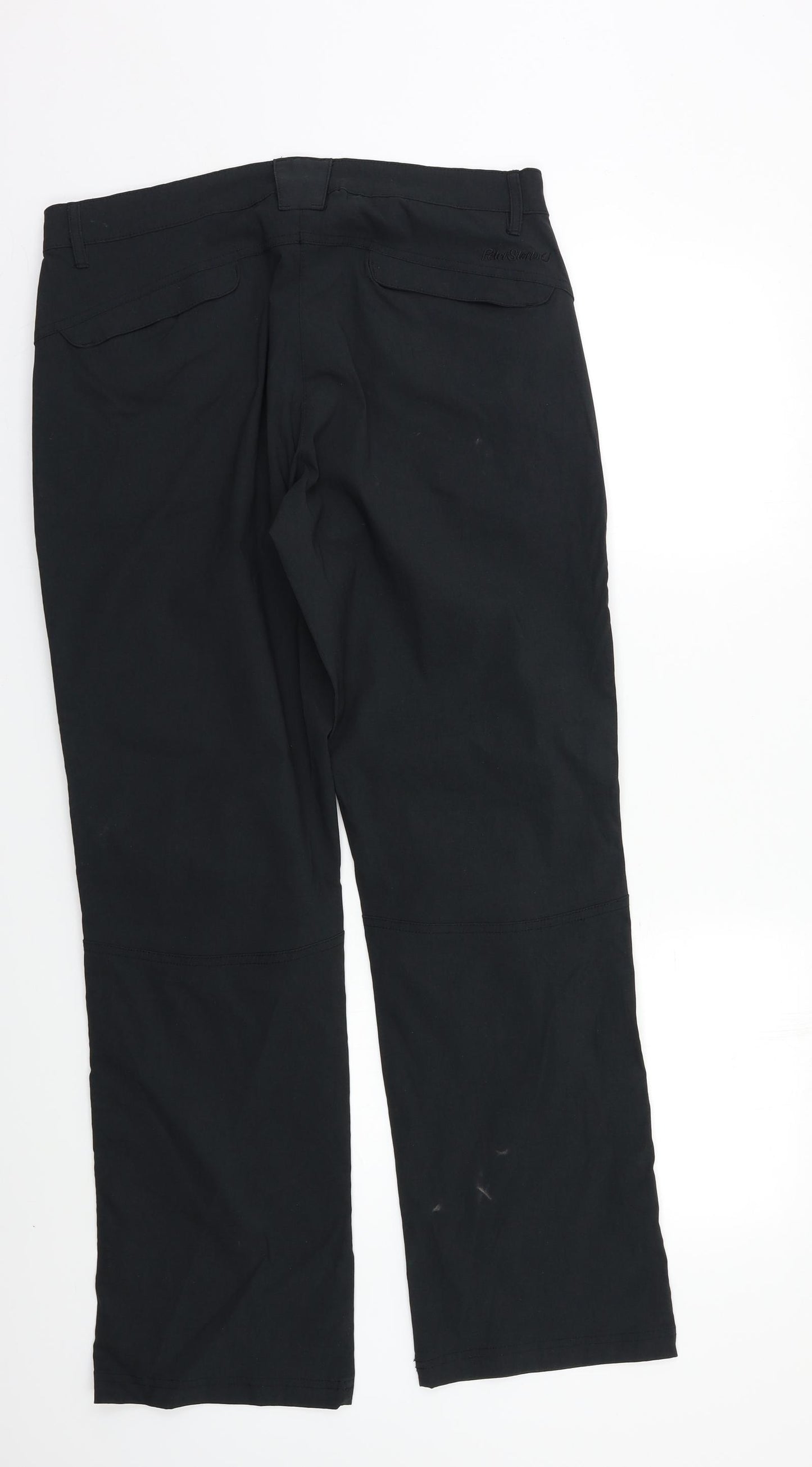 Peter Storm Womens Black   Cargo Trousers Size 14 L29 in