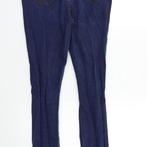 Boohoo Womens Blue   Skinny Jeans Size 8 L30 in