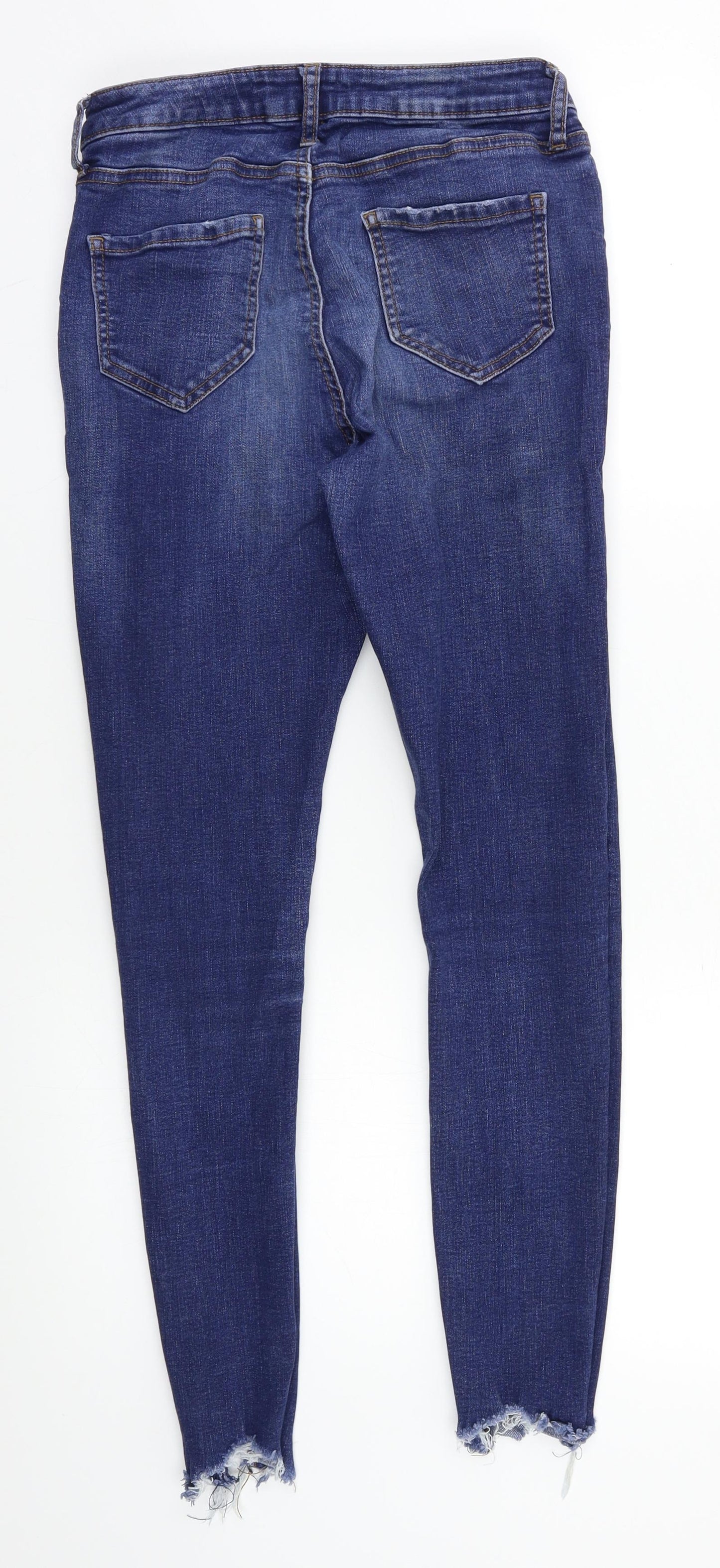 Denim Co Womens Blue   Skinny Jeans Size 10 L26 in