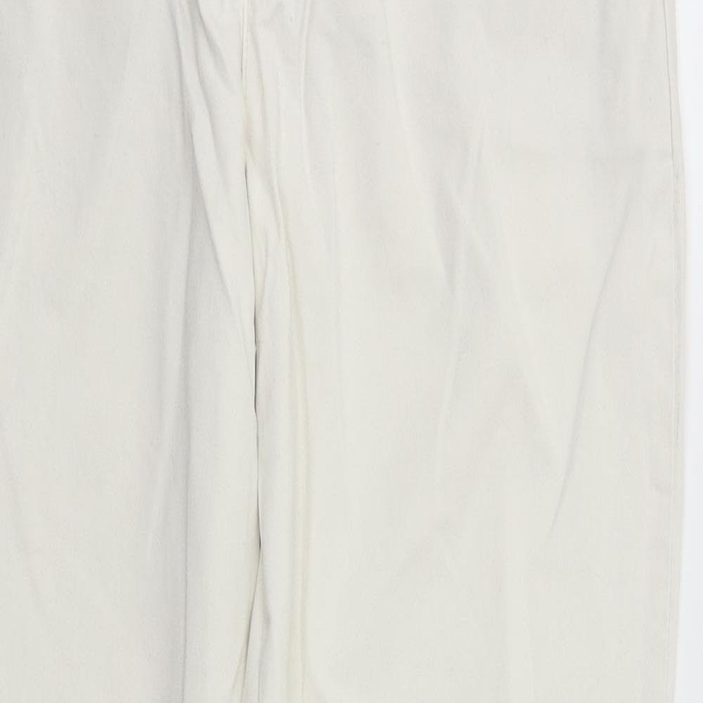 Mango Womens White   Skinny Jeans Size 10 L25 in