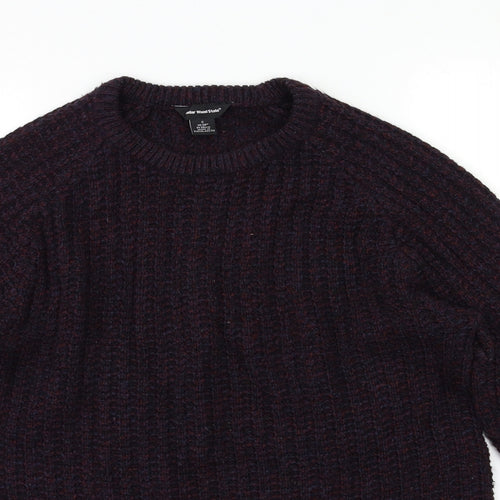 Cedar Wood State Mens Purple   Pullover Jumper Size S