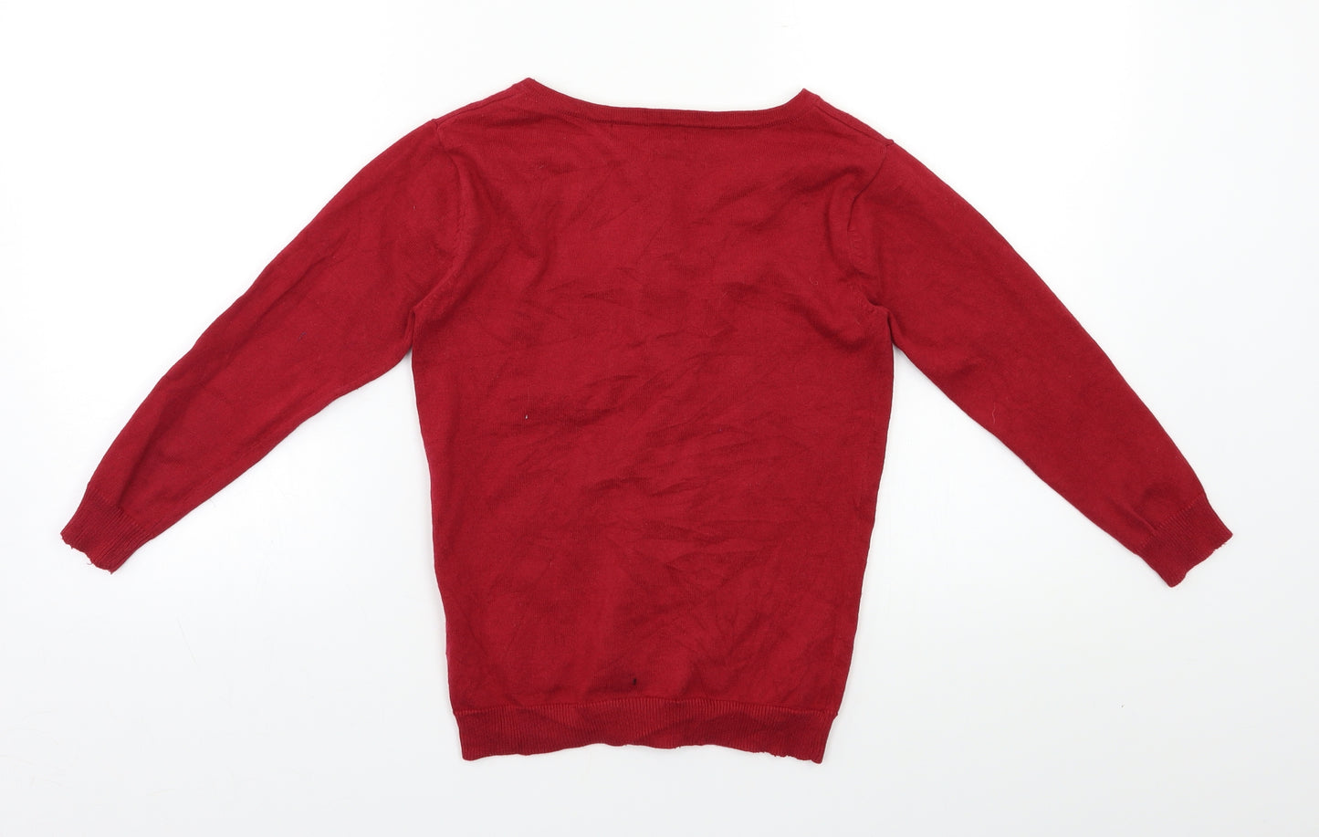 Primark Womens Red   Cardigan Jumper Size 6