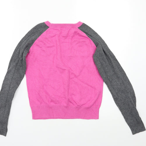Gap Girls Ivory   Pullover Jumper Size 12 Years  - Smile