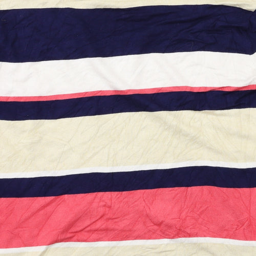 Alexara Womens Multicoloured Striped  Pullover Jumper Size L