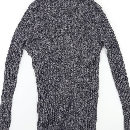 H&M Womens Grey   Pullover Jumper Size XS