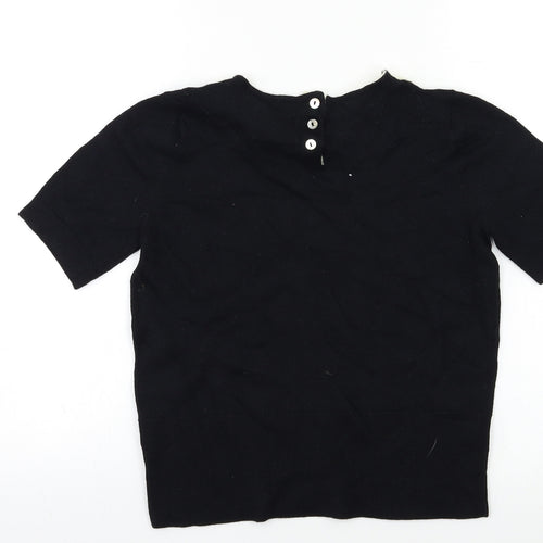 Antoni & Alison Womens Black   Pullover Jumper Size L