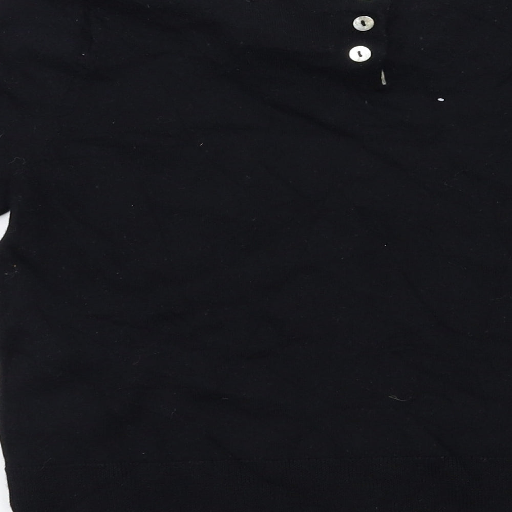 Antoni & Alison Womens Black   Pullover Jumper Size L