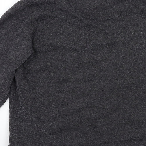 Brave Soul Mens Grey   Pullover Sweatshirt Size L
