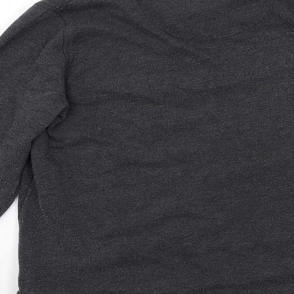 Brave Soul Mens Grey   Pullover Sweatshirt Size L