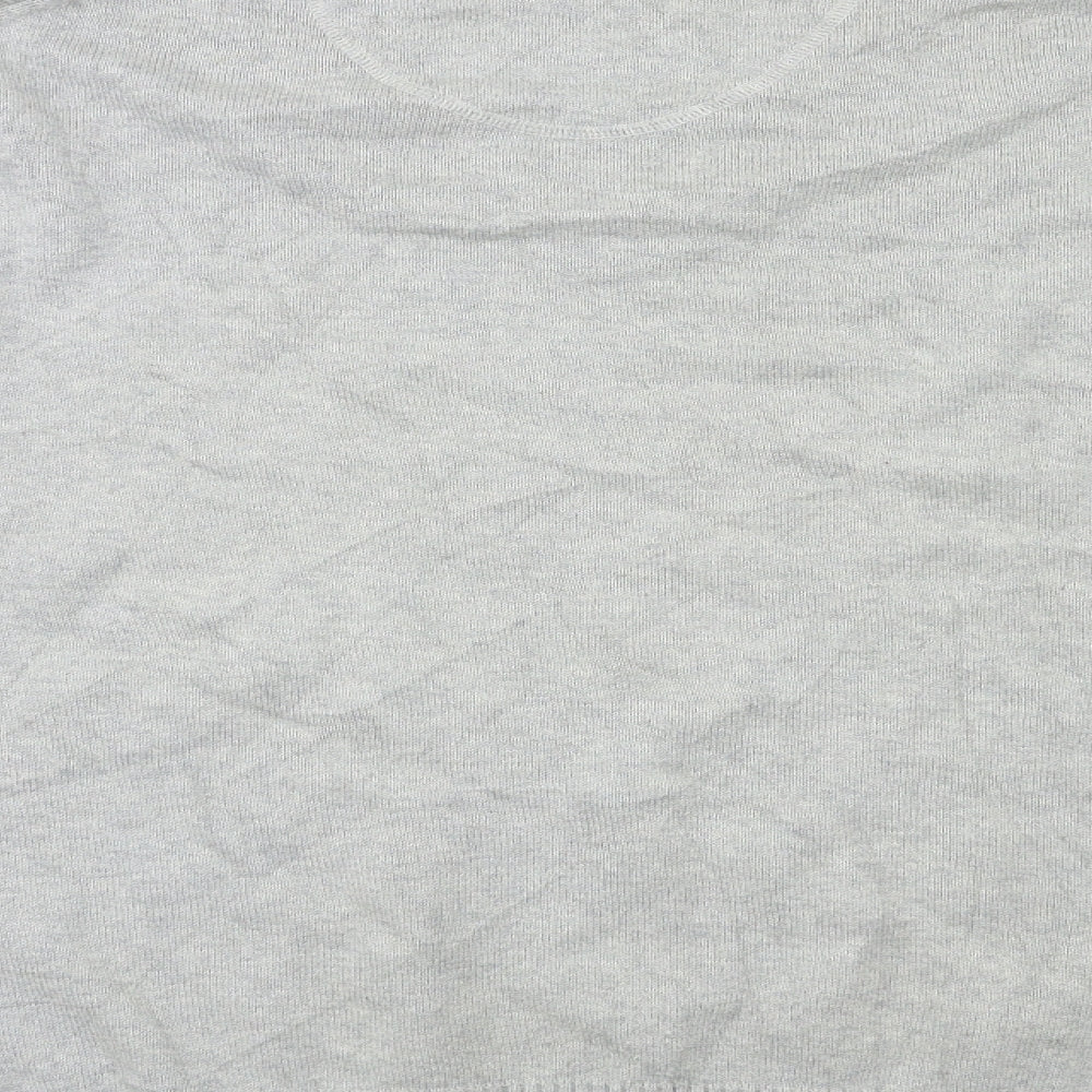 M&S Mens Grey   Pullover Jumper Size L