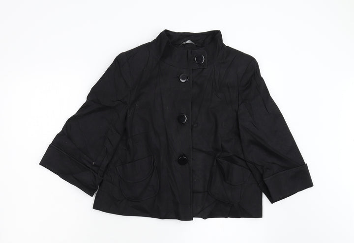 BHS Womens Black Jacket Size 10