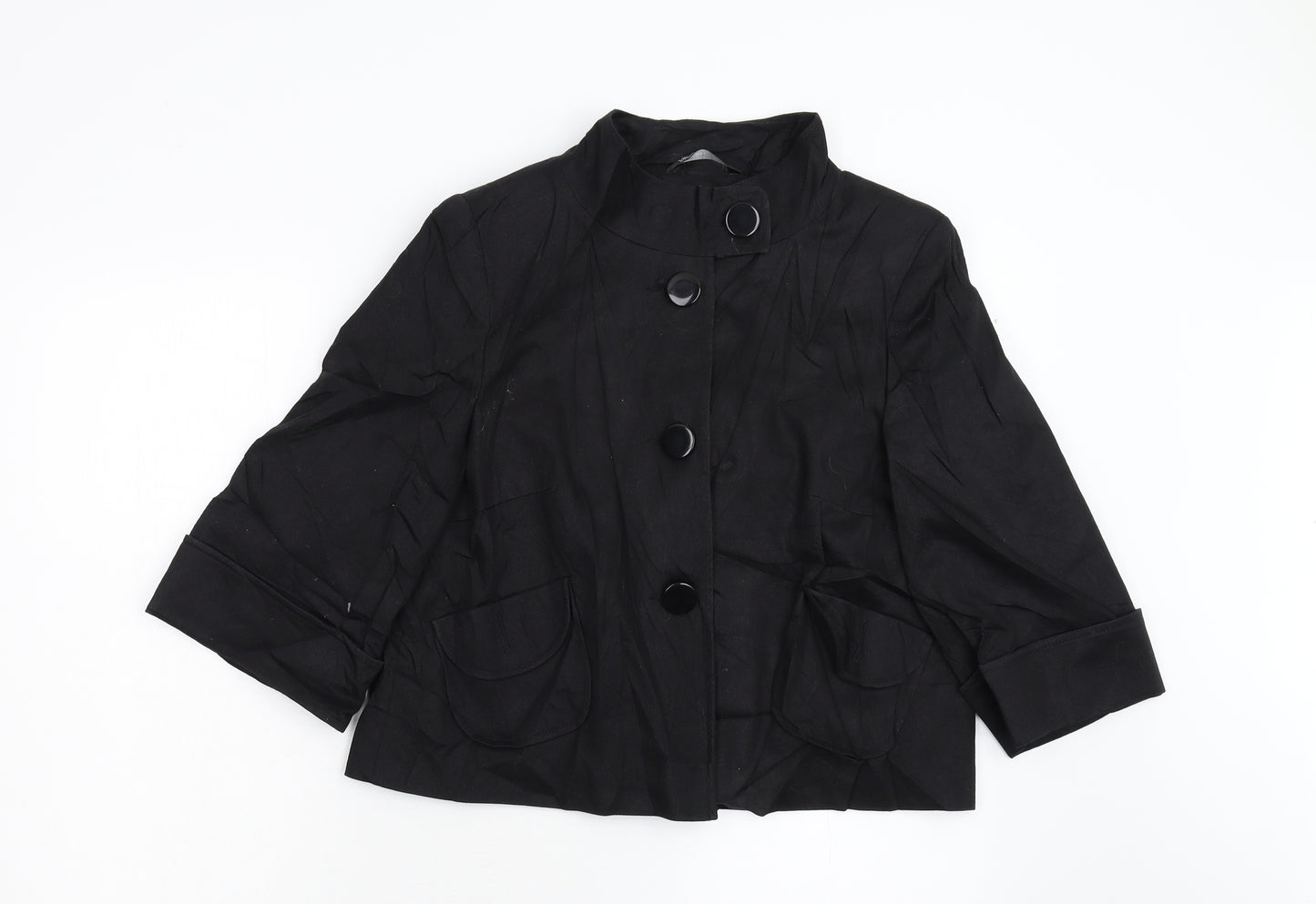 BHS Womens Black   Jacket  Size 10