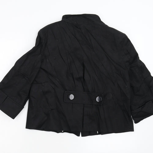 BHS Womens Black   Jacket  Size 10