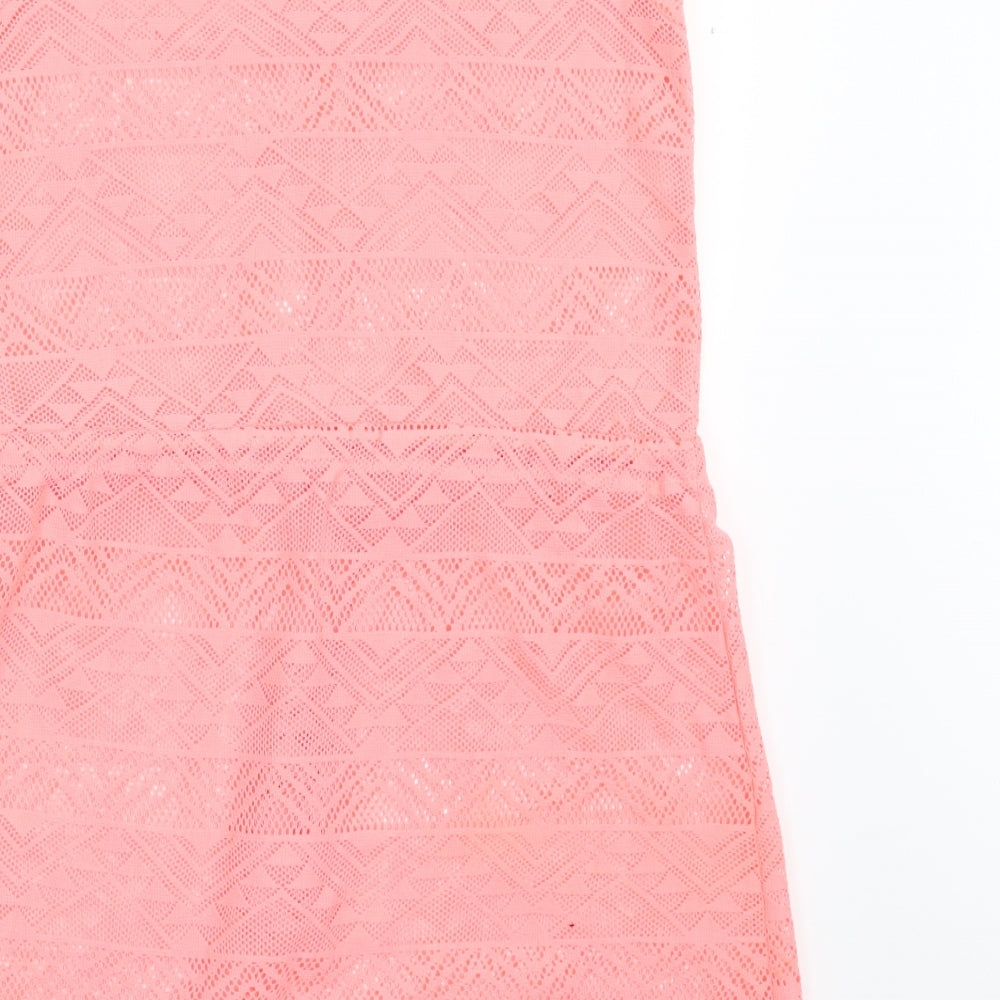 Ocean Club Womens Pink   Basic Blouse Size 8
