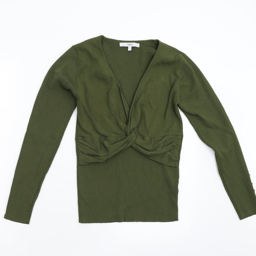 NEXT Womens Green  Knit Pullover Jumper Size 12