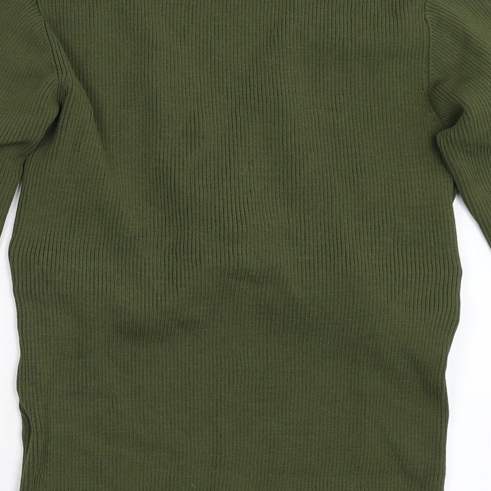 NEXT Womens Green  Knit Pullover Jumper Size 12