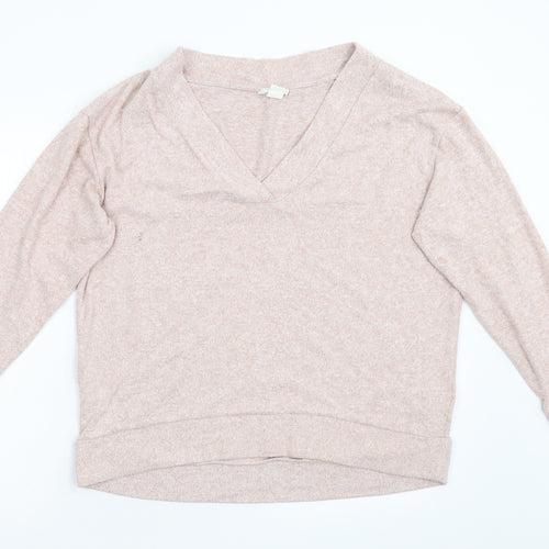 H&M Womens Pink   Pullover Jumper Size M