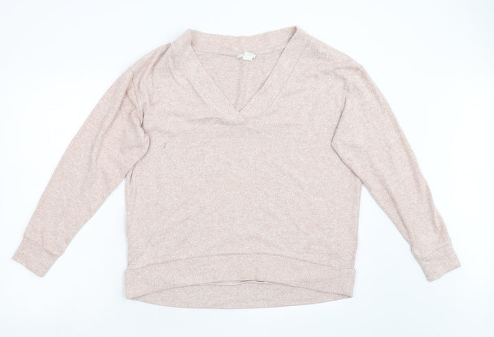 H&M Womens Pink   Pullover Jumper Size M