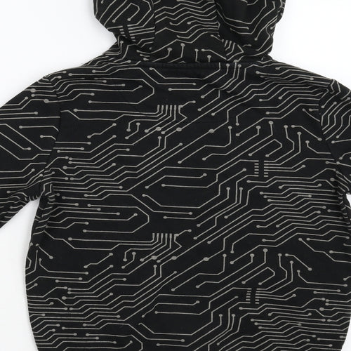 F&F Boys Black   Pullover Hoodie Size 8-9 Years