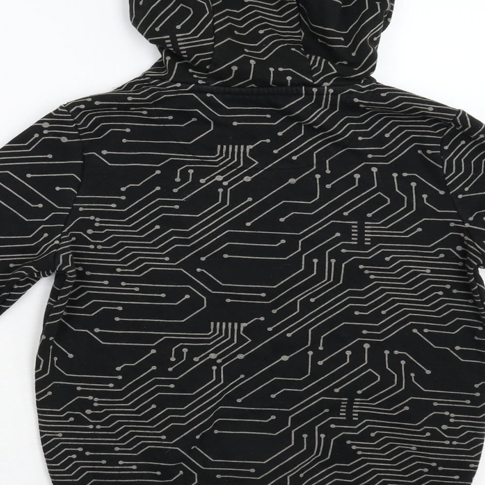 F&F Boys Black   Pullover Hoodie Size 8-9 Years