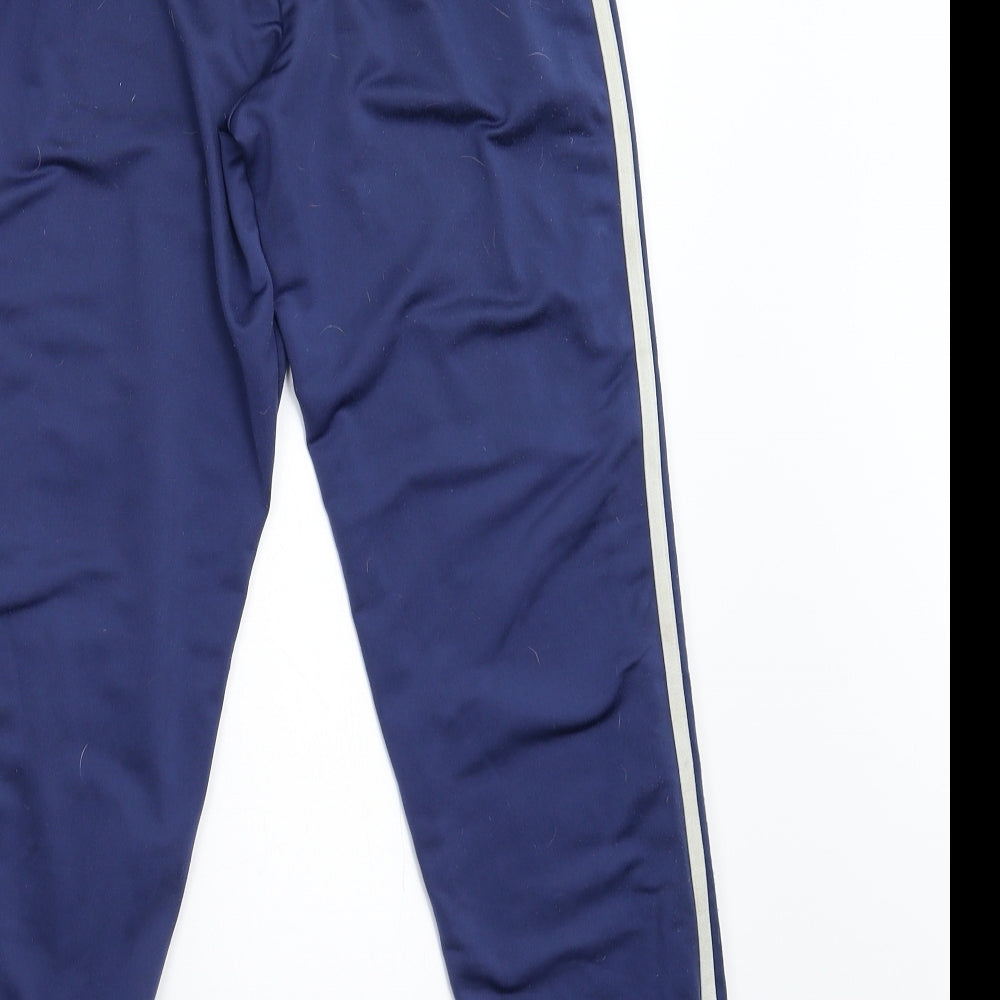 adidas Boys Blue   Sweatpants Trousers Size 9-10 Years
