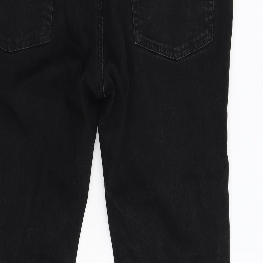 Topman Womens Black  Denim Skinny Jeans Size 36