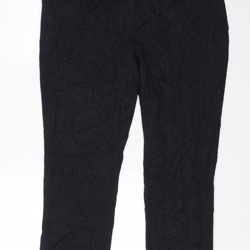 Papaya Womens Blue   Dress Pants Trousers Size 18 L26 in