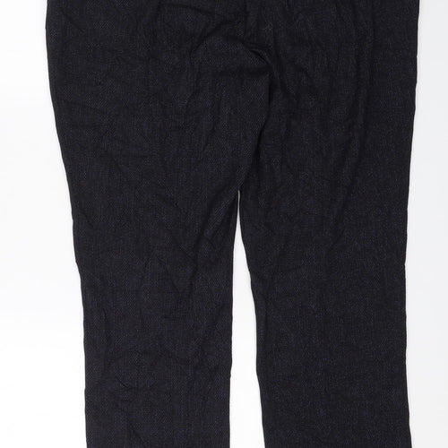 Papaya Womens Blue   Dress Pants Trousers Size 18 L26 in